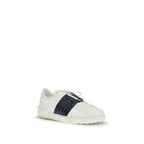 Calf Leather Open Low Top Sneakers