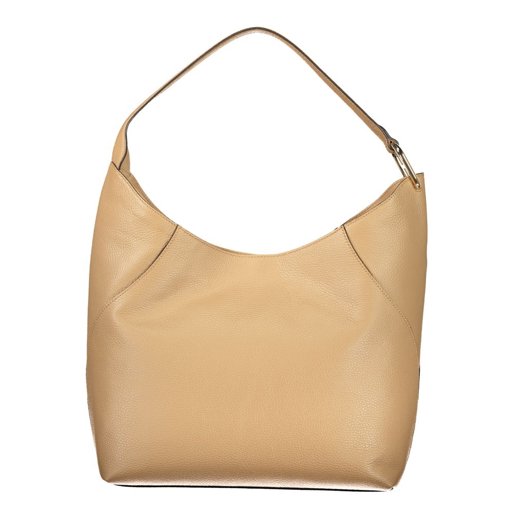 Lara Shoulder Bag In Marrone Leather