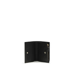 Rockstud Grained Leather Wallet