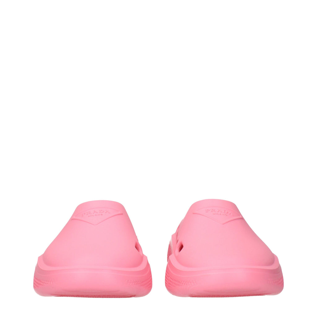 Pink Rubber Clogs