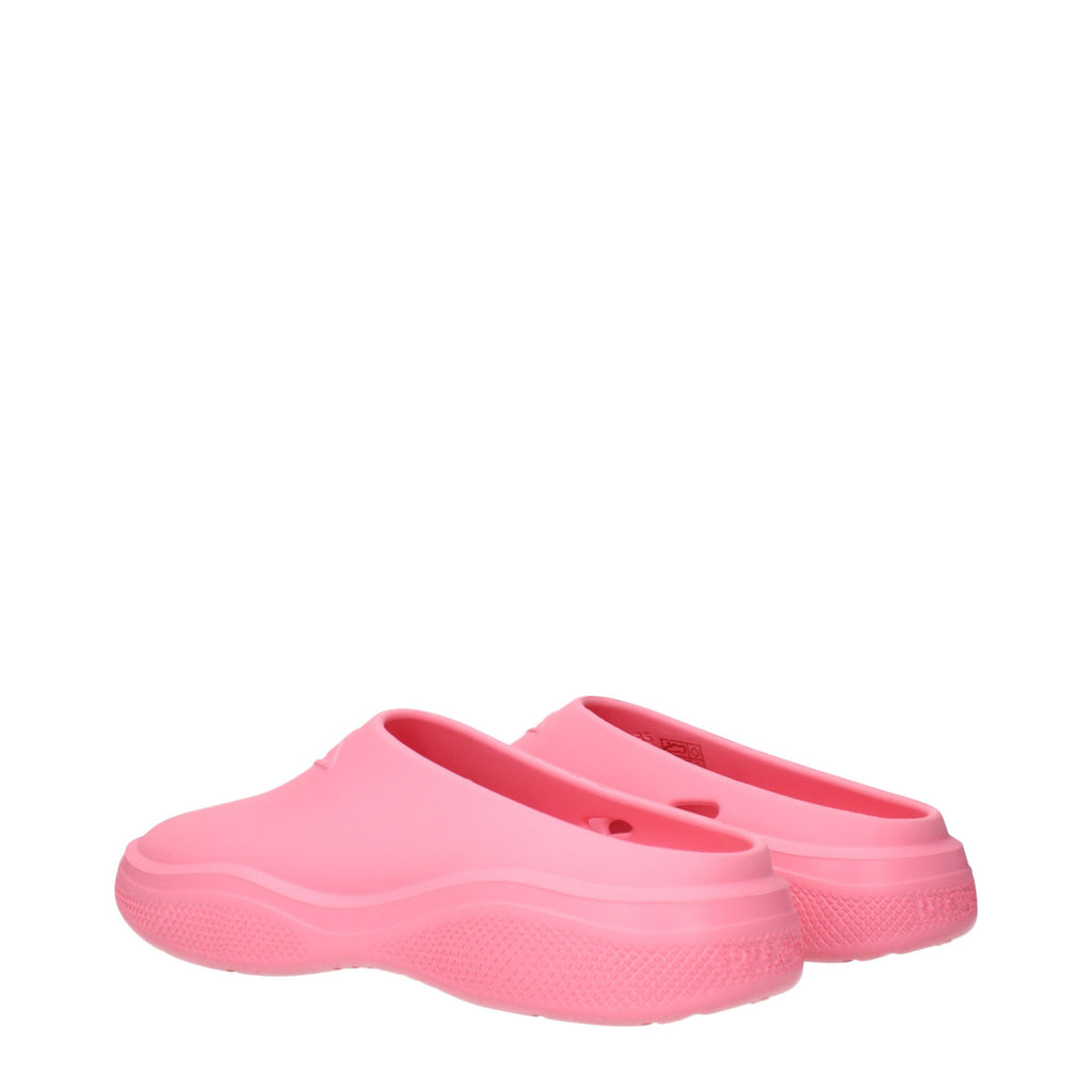 Pink Rubber Clogs