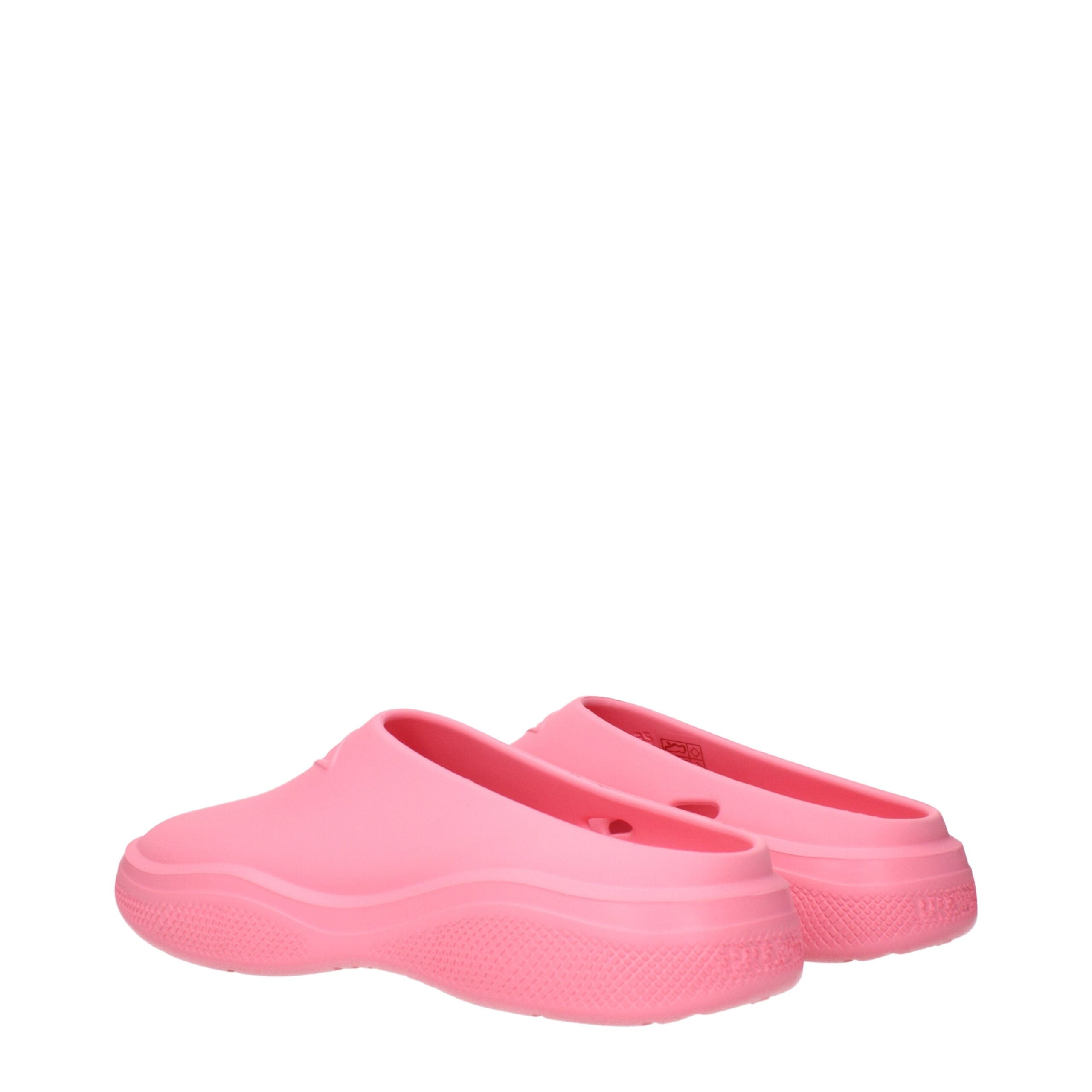Pink Rubber Clogs