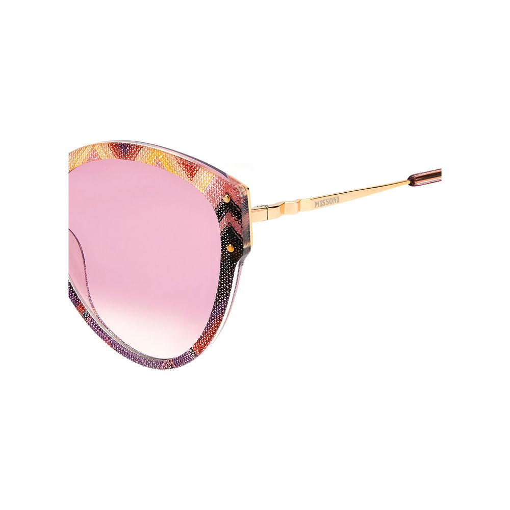 Gold Plastic Sunglasses