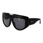 Black Acetate Rectangle Sunglasses