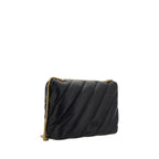 Calf Leather Love Puff Shoulder Bag