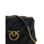 Calf Leather Love Puff Shoulder Bag