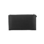 Jet Set Travel Brown Leather Clutch Bag