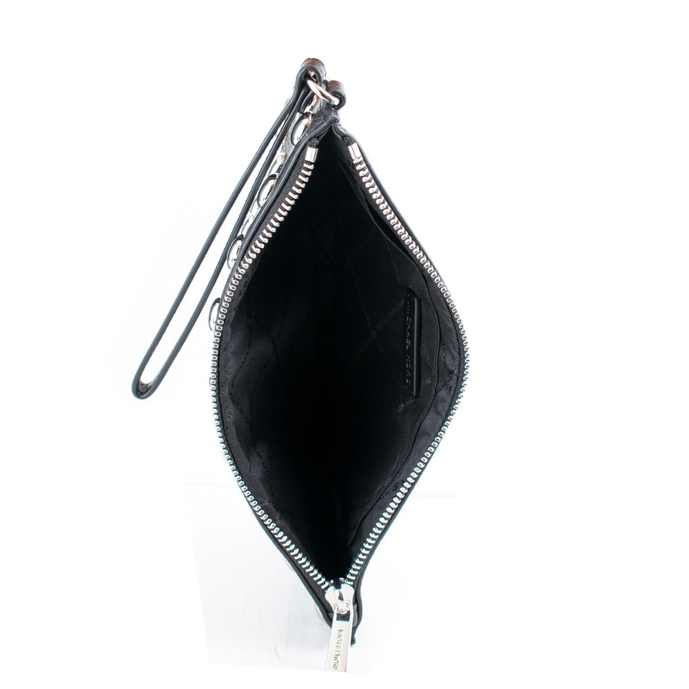Jet Set Travel Brown Leather Clutch Bag