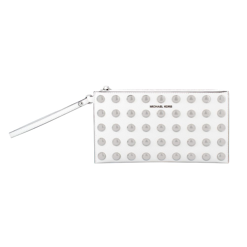 Jet Set Travel Leather Clutch Bag