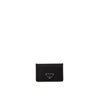 Nylon Card Holder – Leather Detail