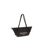 Calfskin Raffia Track Shoulder Bag