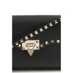 Small Grained Calfskin Rockstud Shoulder Bag