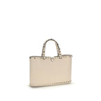 Rockstud Small Leather Tote