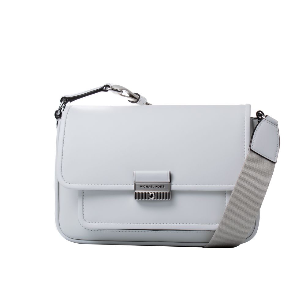 White Leather Bradshaw Shoulder Bag