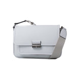White Leather Bradshaw Shoulder Bag