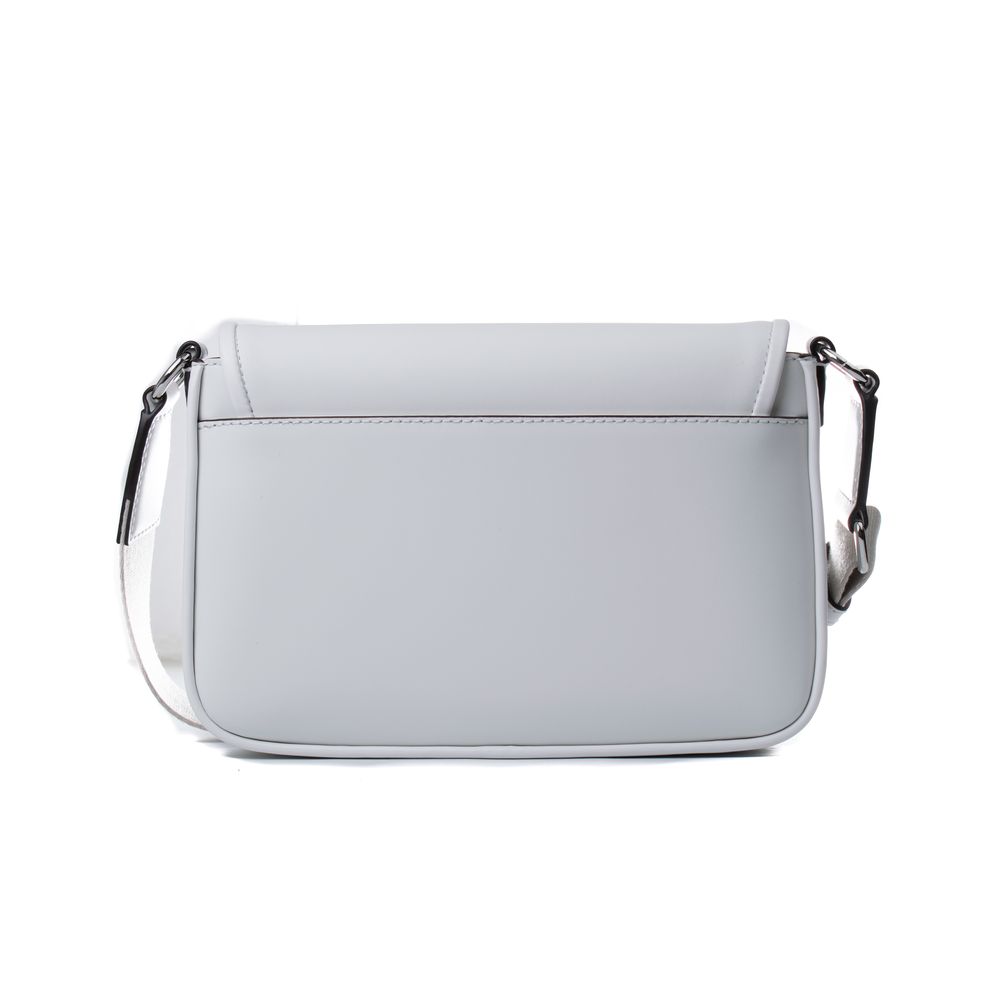 White Leather Bradshaw Shoulder Bag