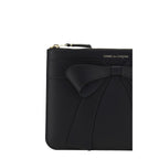 Big Bow Calf Leather Coin Purse