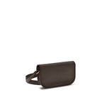 Small Antibes Shoulder Bag In Brown Calf Leather