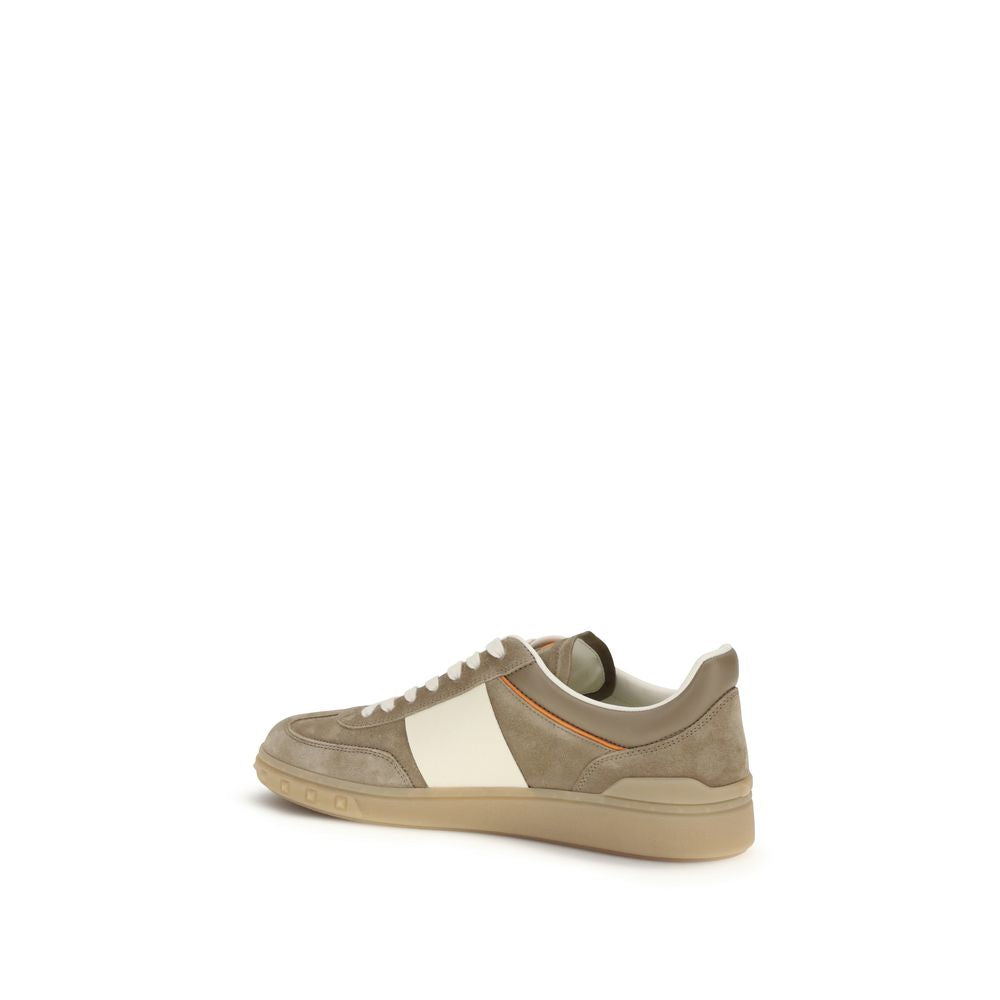 Upvillage Sneakers In Beige Calfskin
