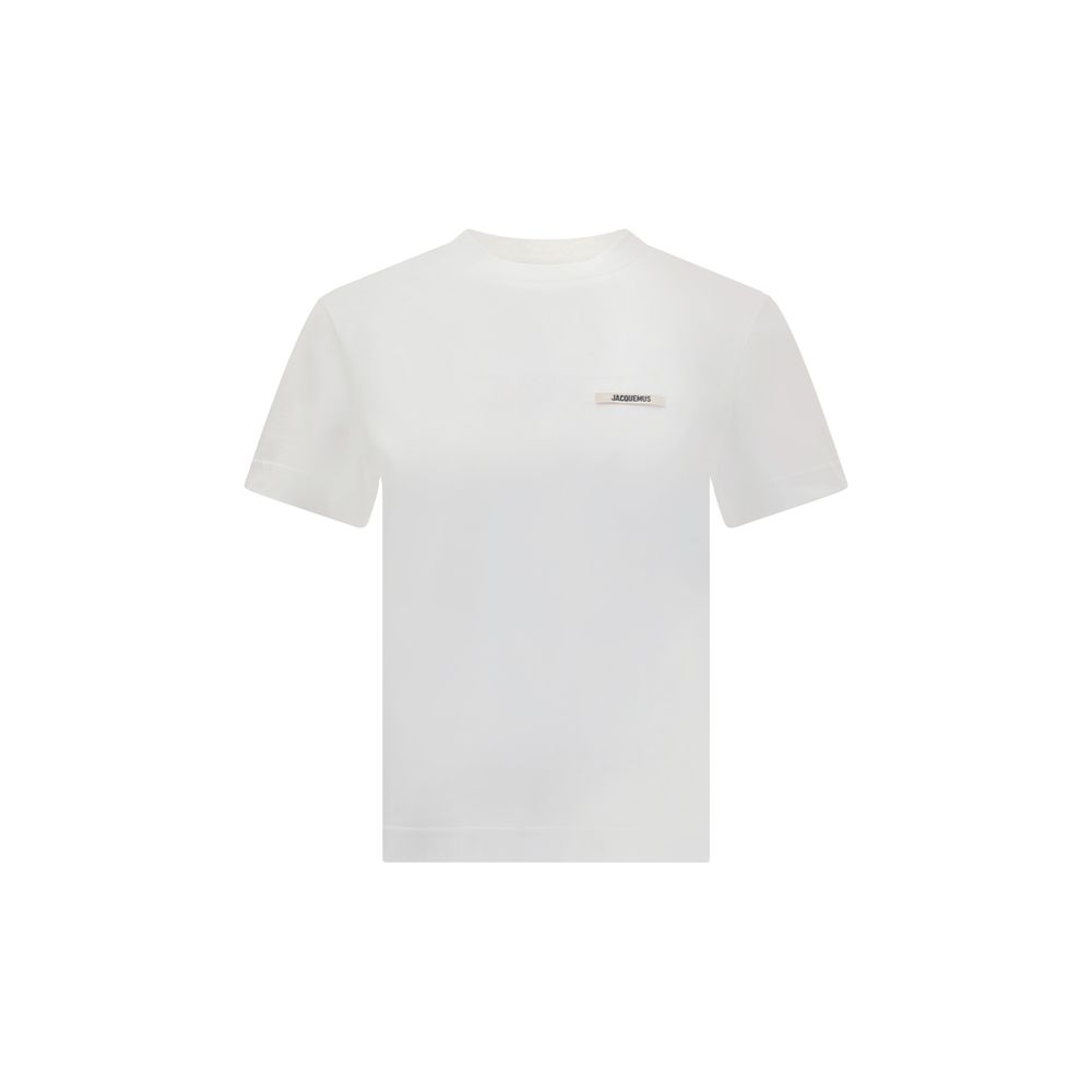 White Slim Fit Cotton T-Shirt