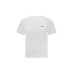 White Slim Fit Cotton T-Shirt