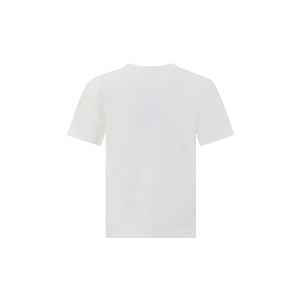 White Slim Fit Cotton T-Shirt