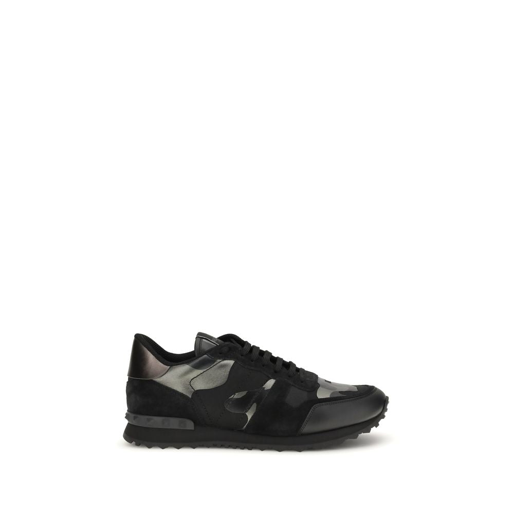 Rockrunner Calf Leather Athletic Sneakers