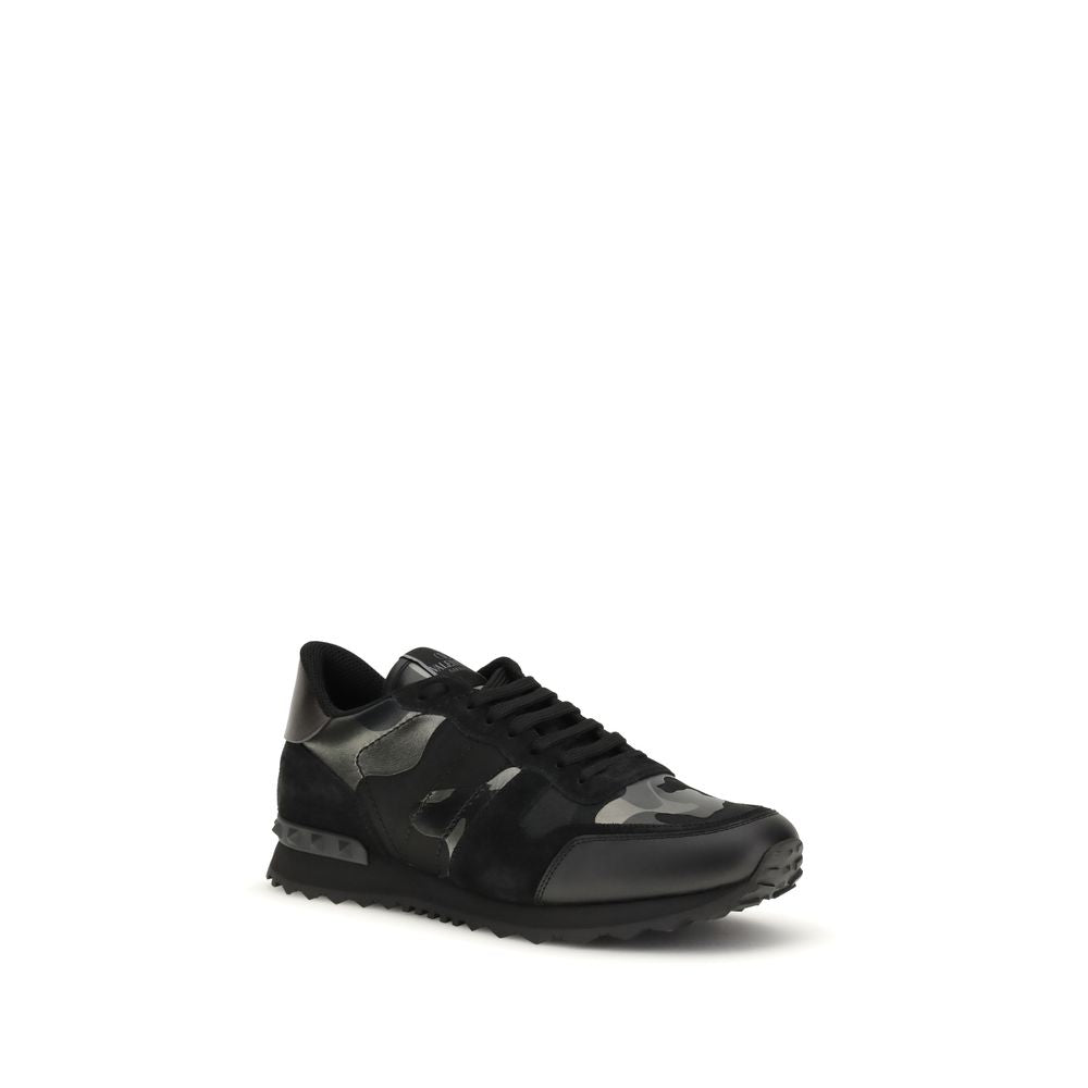 Rockrunner Calf Leather Athletic Sneakers
