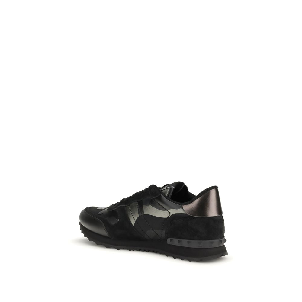 Rockrunner Calf Leather Athletic Sneakers
