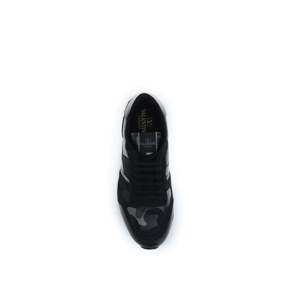 Rockrunner Calf Leather Athletic Sneakers