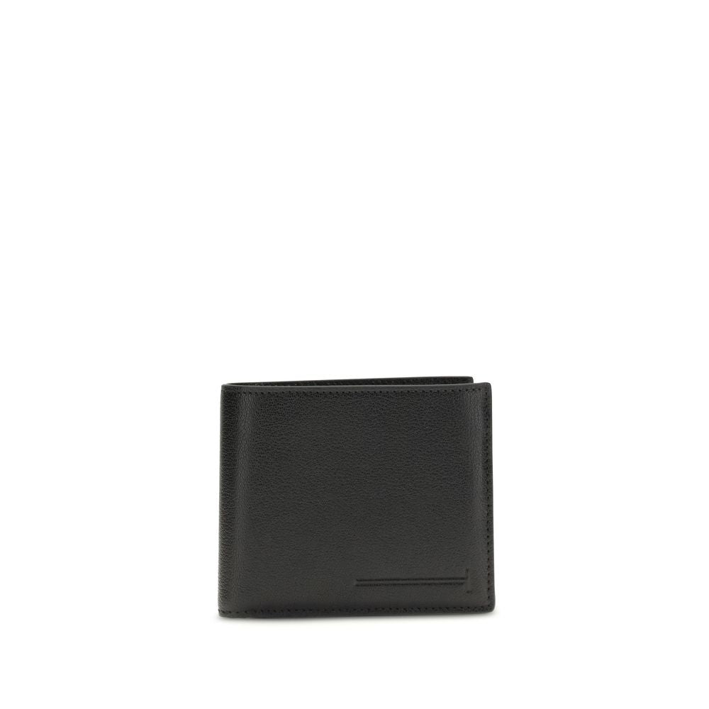 Grained Calf Leather Bifold Wallet