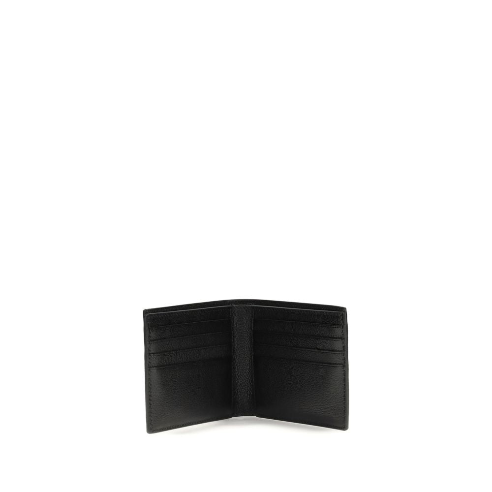 Grained Calf Leather Bifold Wallet