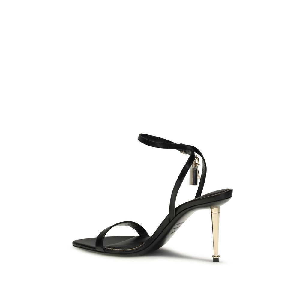 Goatskin Padlock Sandals