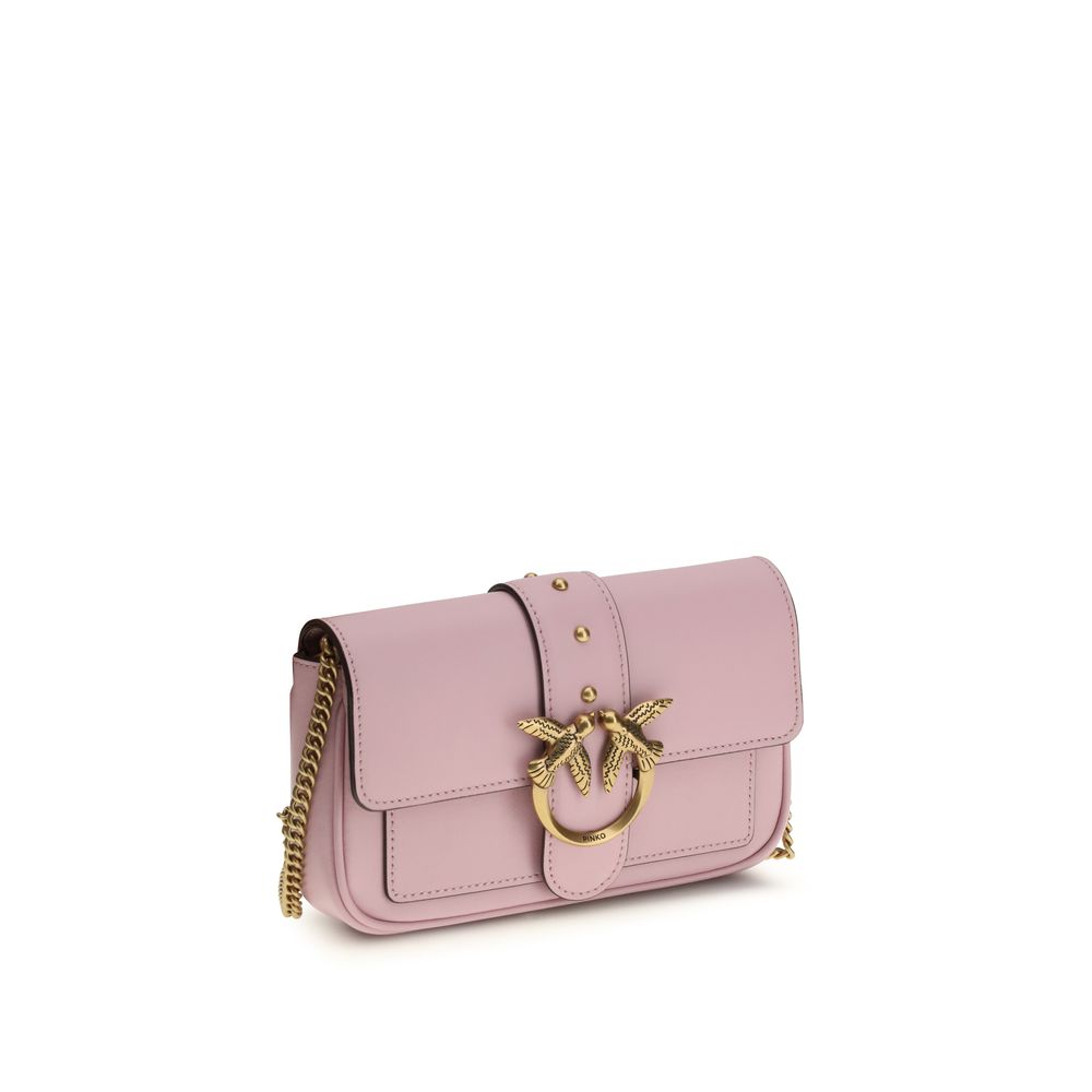 Calf Leather Love One Shoulder Bag