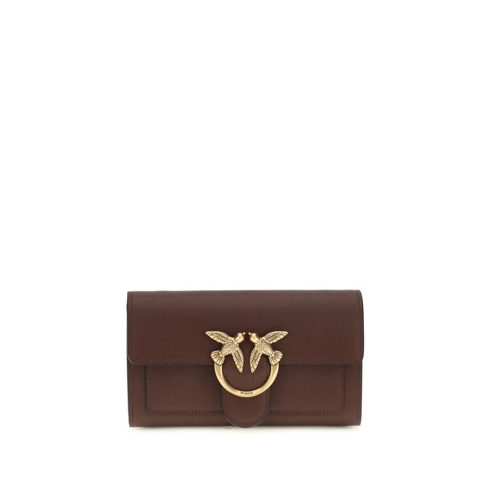 Calf Leather One Love Wallet Shoulder Bag