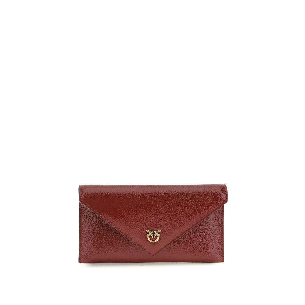Love Birds Calf Leather Clutch Bag