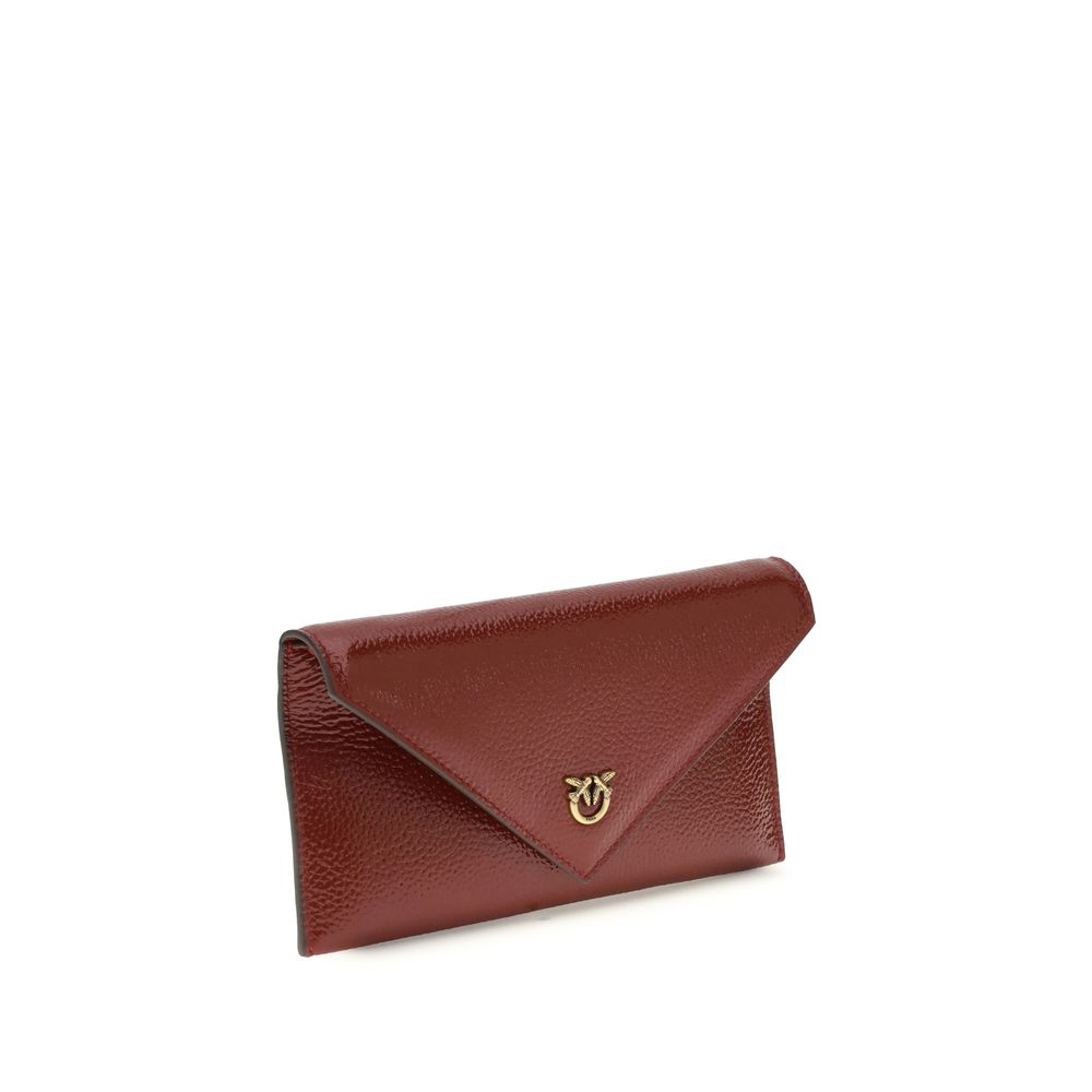 Love Birds Calf Leather Clutch Bag