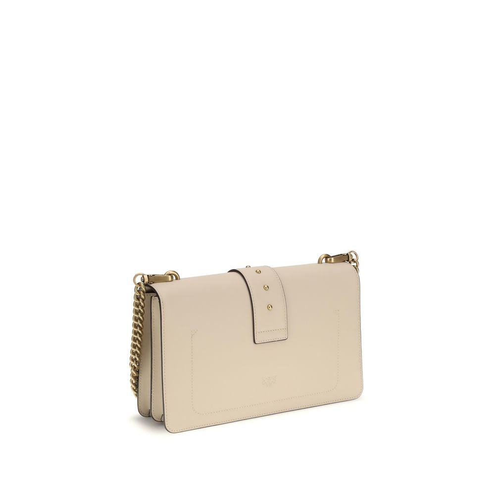 Beige Calf Leather One Simply Love Bag Shoulder Bag