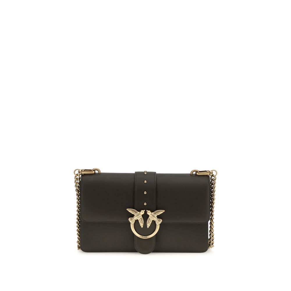 One Love Bicolor Calf Leather Shoulder Bag