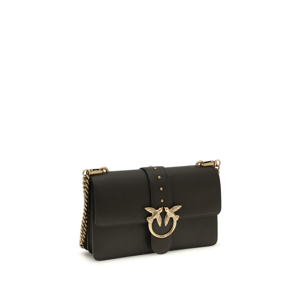 One Love Bicolor Calf Leather Shoulder Bag