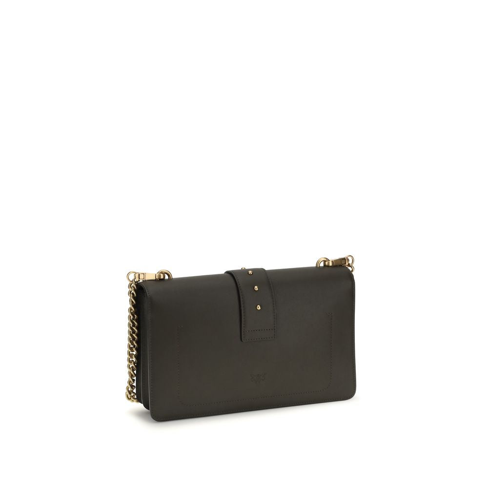 One Love Bicolor Calf Leather Shoulder Bag