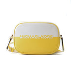 Jet Set Travel Bicolor Canvas Crossbody Bag