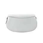 White Leather Mila Shoulder Bag