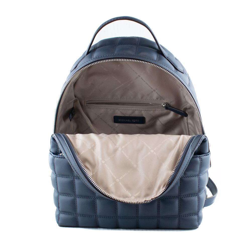Blue Artificial Leather Sheila Backpack
