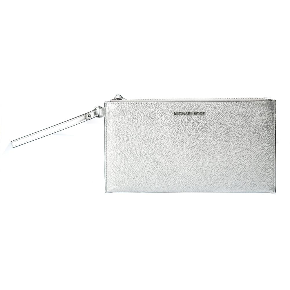 Jet Set Travel Small Leather Clutch Bag