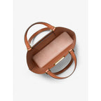 Kelli Brown Leather Tote Bag