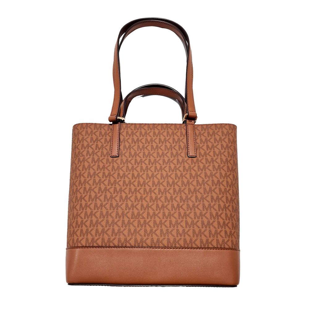 Kelli Brown Leather Tote Bag