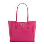Multicolor Canvas Large Tote Bag
