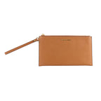 Jet Set Travel Leather Clutch Bag