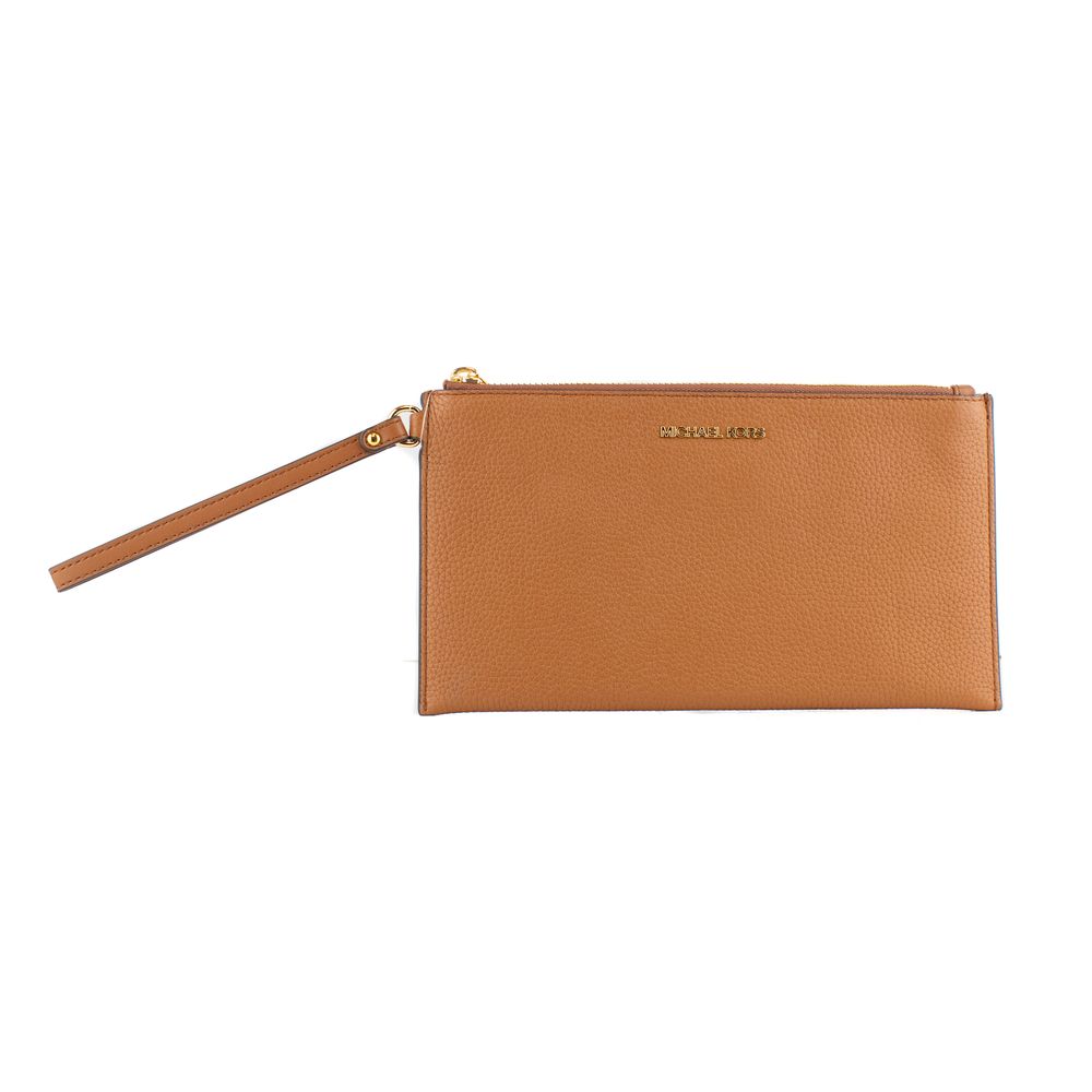 Jet Set Travel Leather Clutch Bag